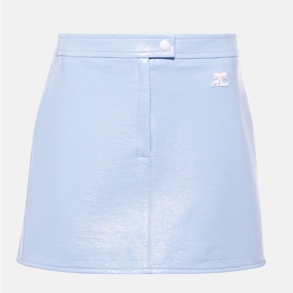 Courreges High Rise Mini Skirt